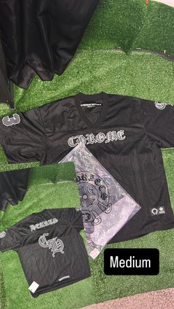 Chrome Hearts Football Jersey Black Medium
