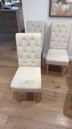 6 Dining chairs can sell individually your best offer