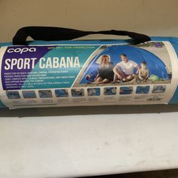 Copa Sport Cabana – Lightweight Sun Shade with UPF 50+ Protection – Easy Setup