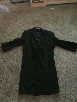 Men’s cashmere coat 46R
