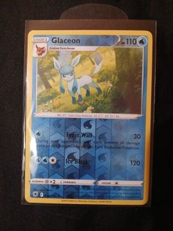 Pokémon Glaceon Reverse Halo #038/189 & Umbreon Reverse Halo #130/197 🔥