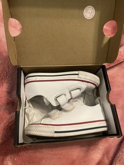 Toddler White Converse 