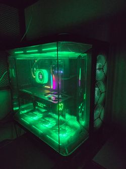 Corsair Air 5400 Case + 9x LX120 Fans + Titan 360 LCD AIO