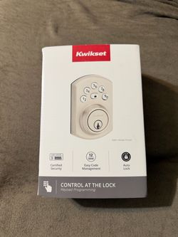 Kwikset Keypad Deadbolt Lock