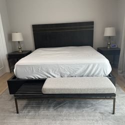 KING Size Wooden bed