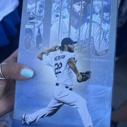 Kershaw Bobble Head