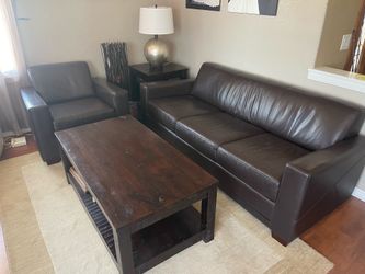 Leather Sofa set