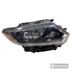 2014 2016 NISSAN ROGUE RIGHT SIDE HALOGEN HEADLIGHT OEM