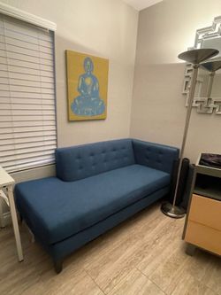 Mid century Corner chaise couch