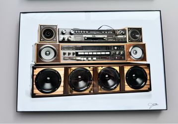 13”x19” Vintage Radio Prints