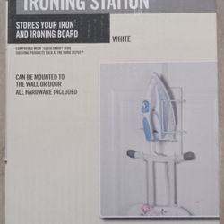 Everbilt Over-the-Door Ironing Station Ironing Board