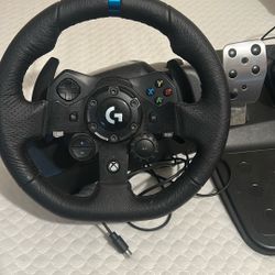 Logitech Wheel And Pedals With True force 