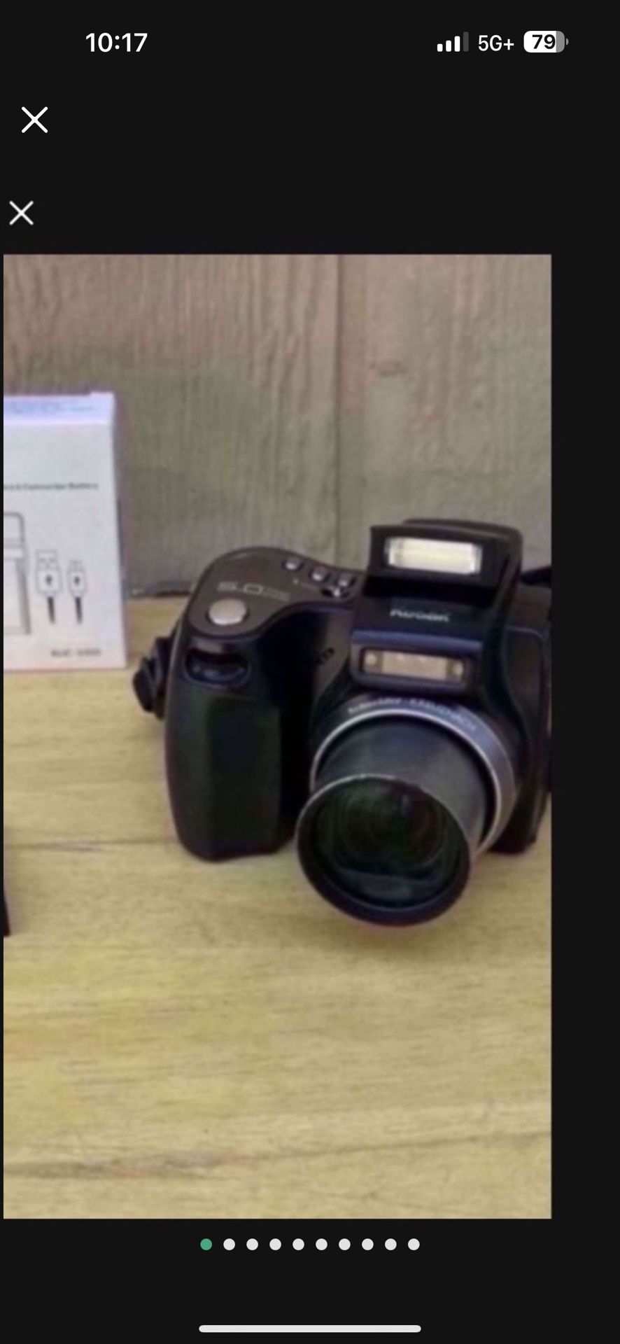 Kodak EasyShare Z7590 5.0MP 10x Zoom Digital Camera W Charger/Battery TESTED