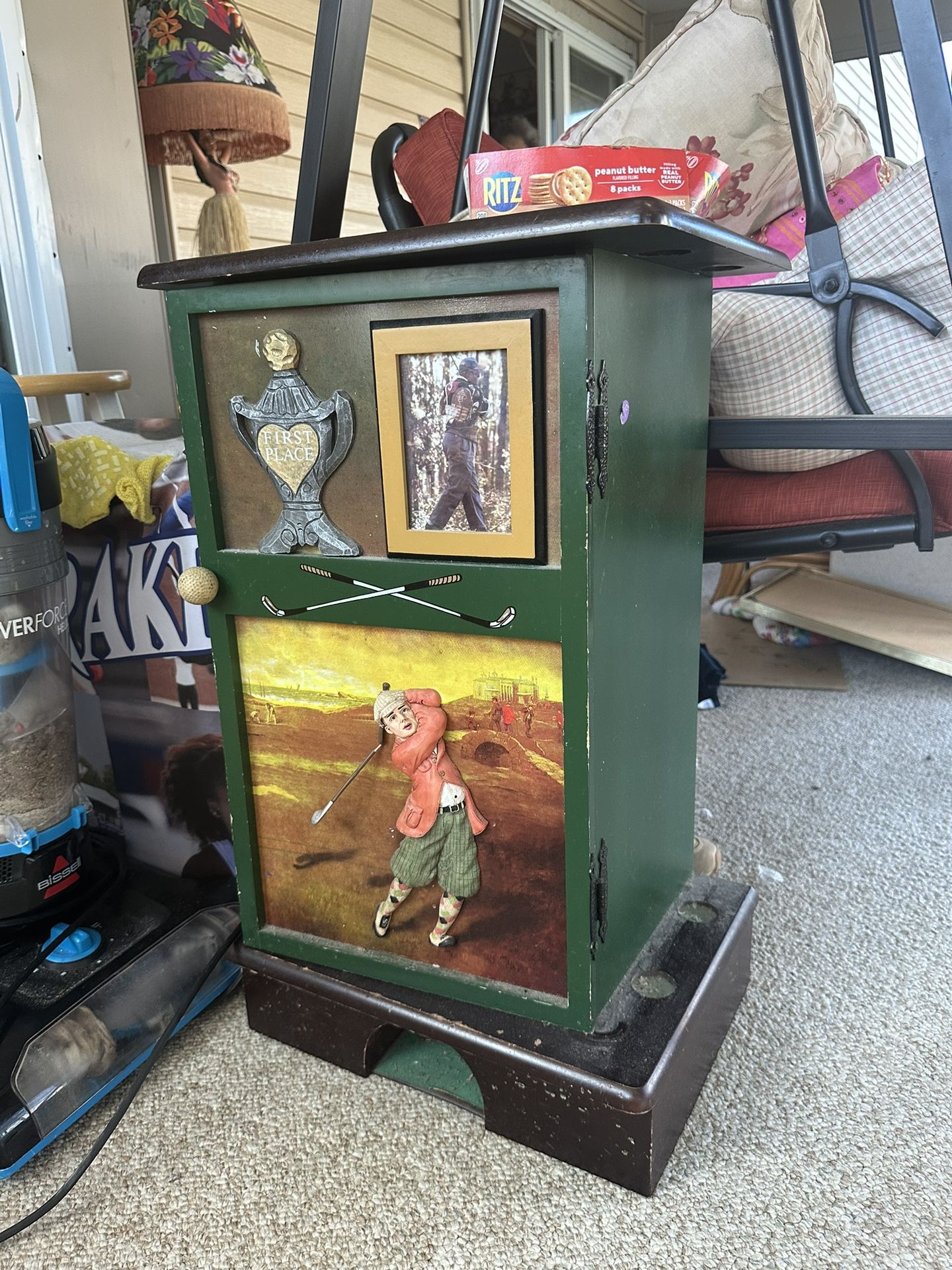 Golf Wooden Cabinet