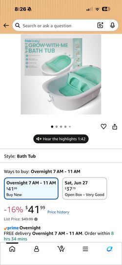 Frida Grow With Me Bathtub