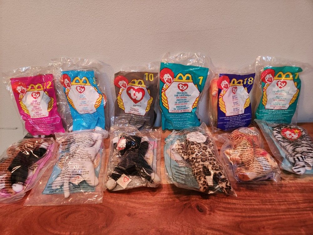 Beanie Baby Kitties (Unopened)