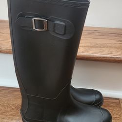 KAMIK Black Rain Boots Size 8 Women's