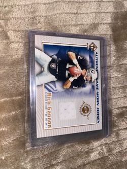 Raiders memorabilia card