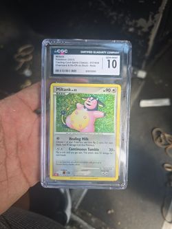 Miltank Holo CGC 10 Gem Mint Pokémon Card