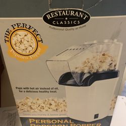 Popcorn Machine New