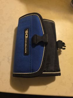 Nintendo DS Case Switch n Carry Travel Carrying Case Blue Handheld