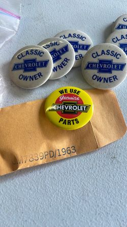 1963  Chevy Button