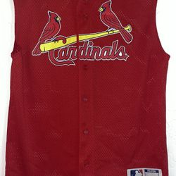 Majestic St. Louis Cardinals MLB Jersey Sleeveless #13 Bross