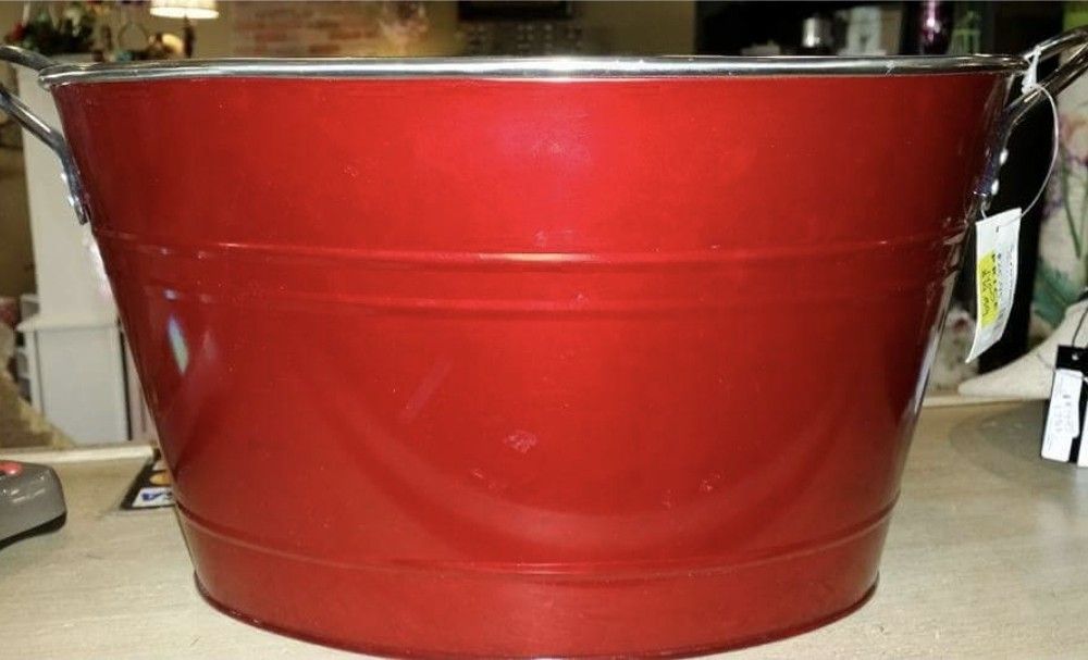 Metal Ice Bucket / Planter