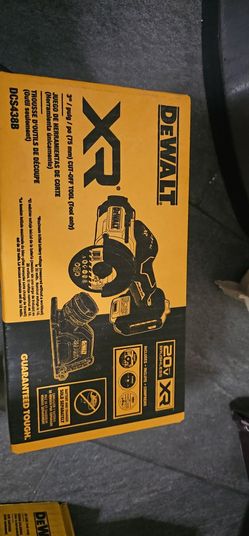 Dewalt  XR 3" cut-off tool