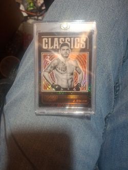 2025 Panini - Combat Anthology (Classics Insert) Black Fireworks *True 1 Of 1* Johnny Eblen