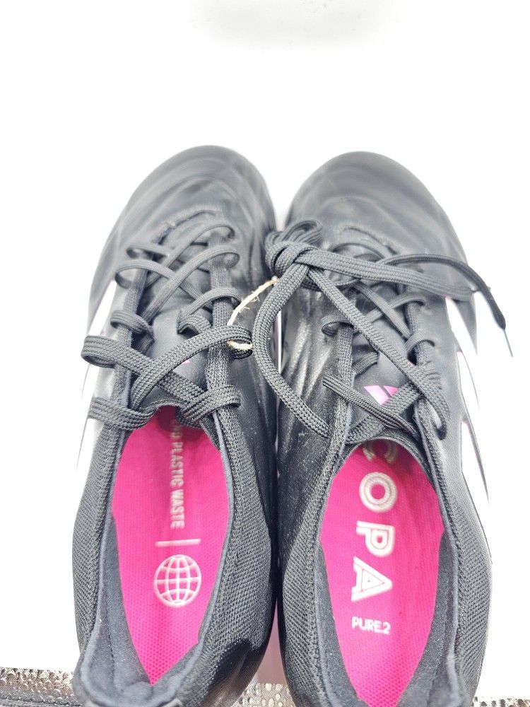 Adidas Copa FG Black Team Shock Pink Soccer Cleats Men's