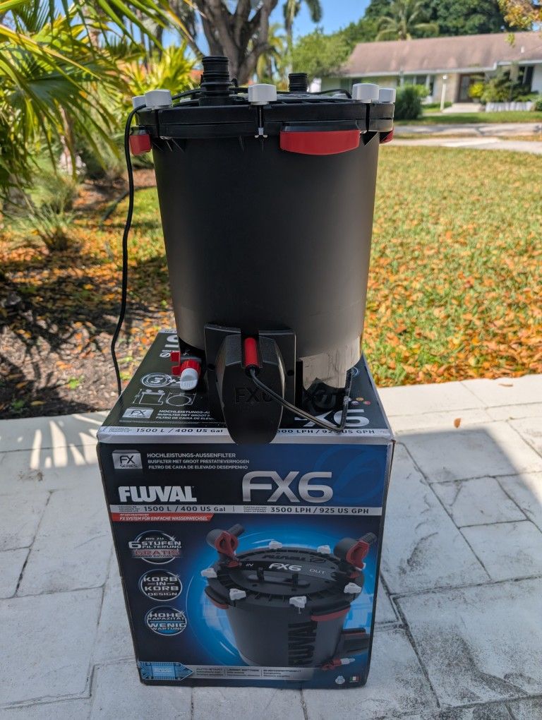 Two Fluval FX6 Like NEW