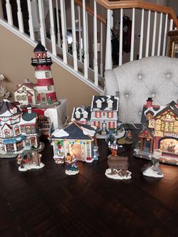 Christmas Village Collection with Figurines