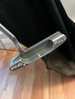 Ping Golf -  Very good condition Stainless Steel Ping Pal2 blade putter new midsize pistol grip