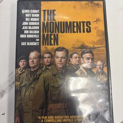 The Monuments Men (DVD, 2014)