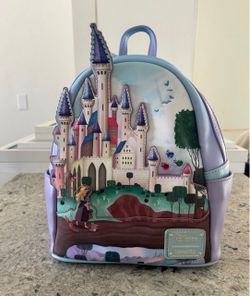 Loungefly Disney Sleeping Beauty Castle Mini Backpack