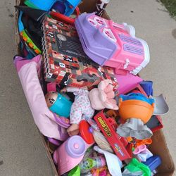 BIG BOX OF TOYS