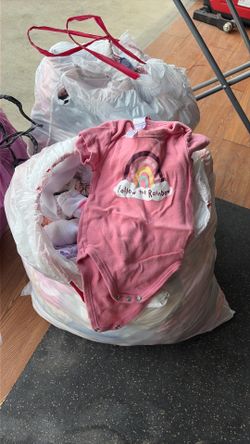 Newborn to nine months baby clothes