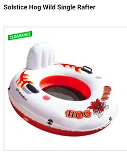 Inflatable tube float