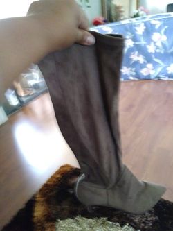 Nine West Brown Suede Boots Size 7
