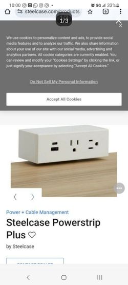 Steelcase Powerstrip Plus Brand New