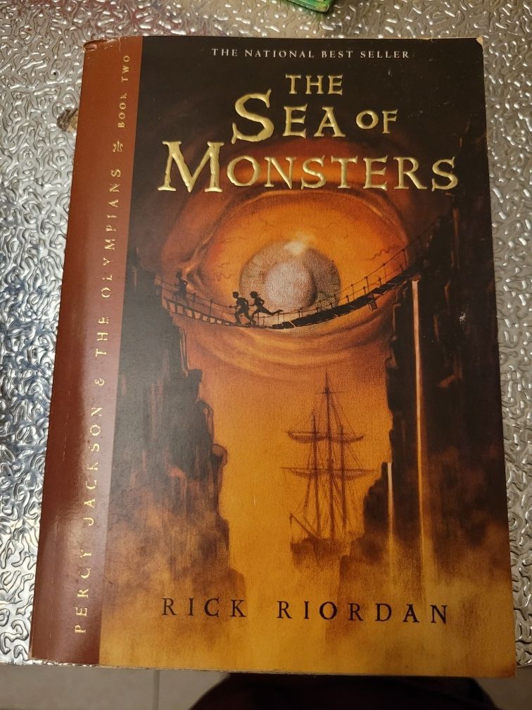 The Sea Of Monsters By Rick Riordan