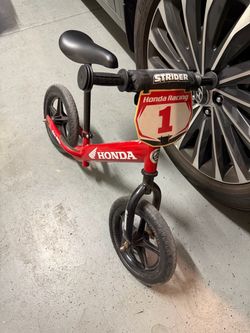 Strider Balance Bike - Honda Edition