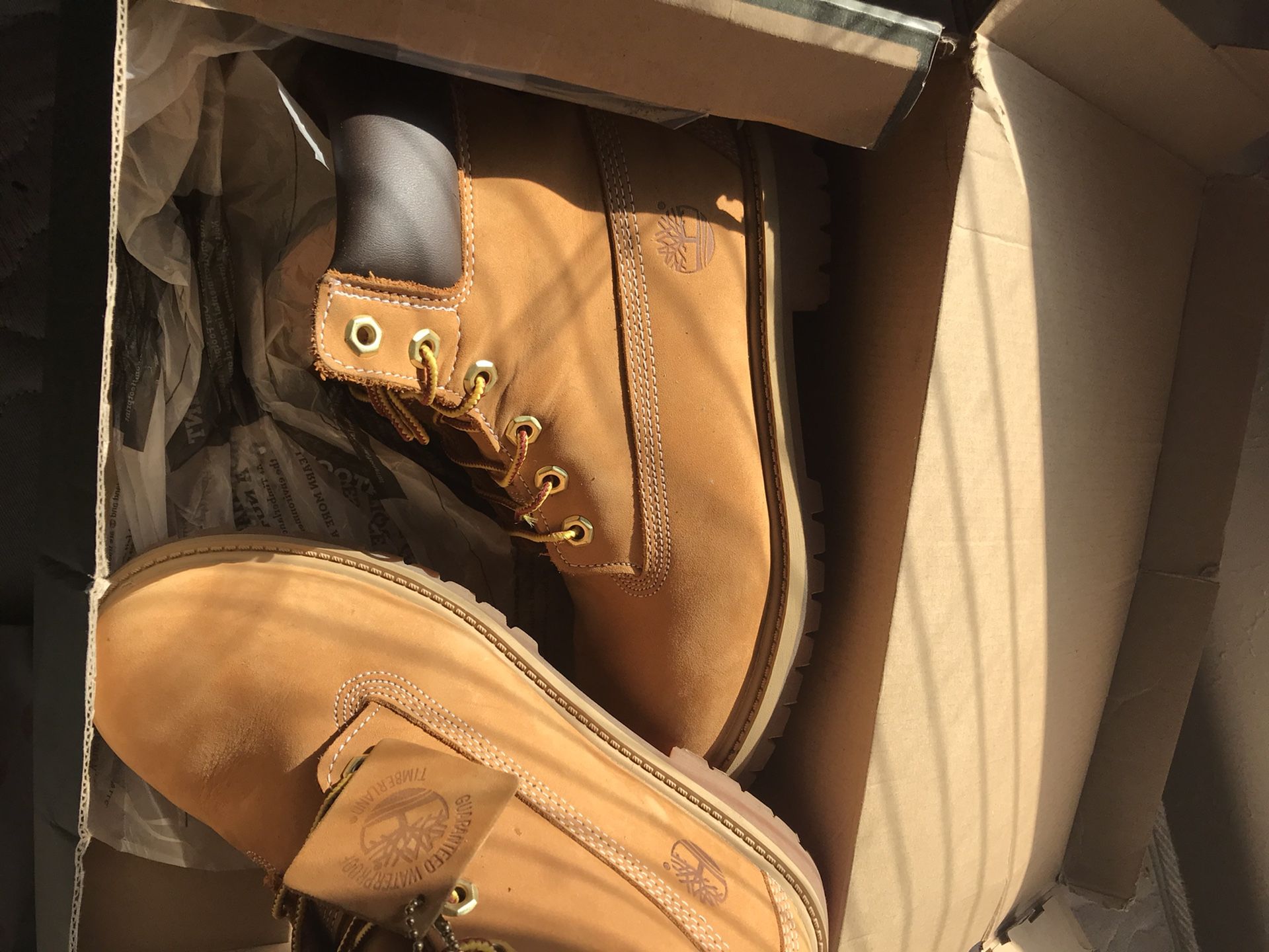 Size 6 timberland waterproof boots