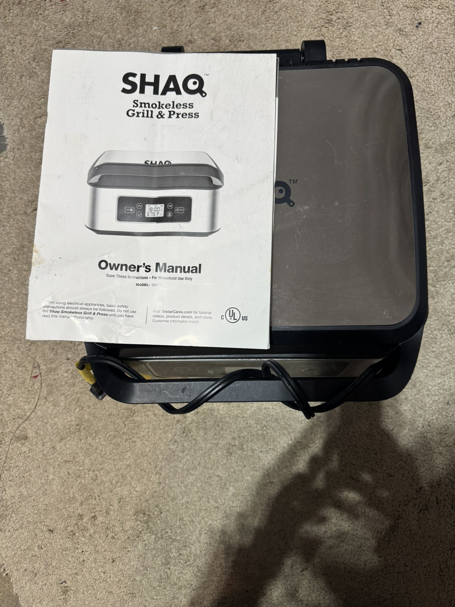 Smokeless Grill & Press