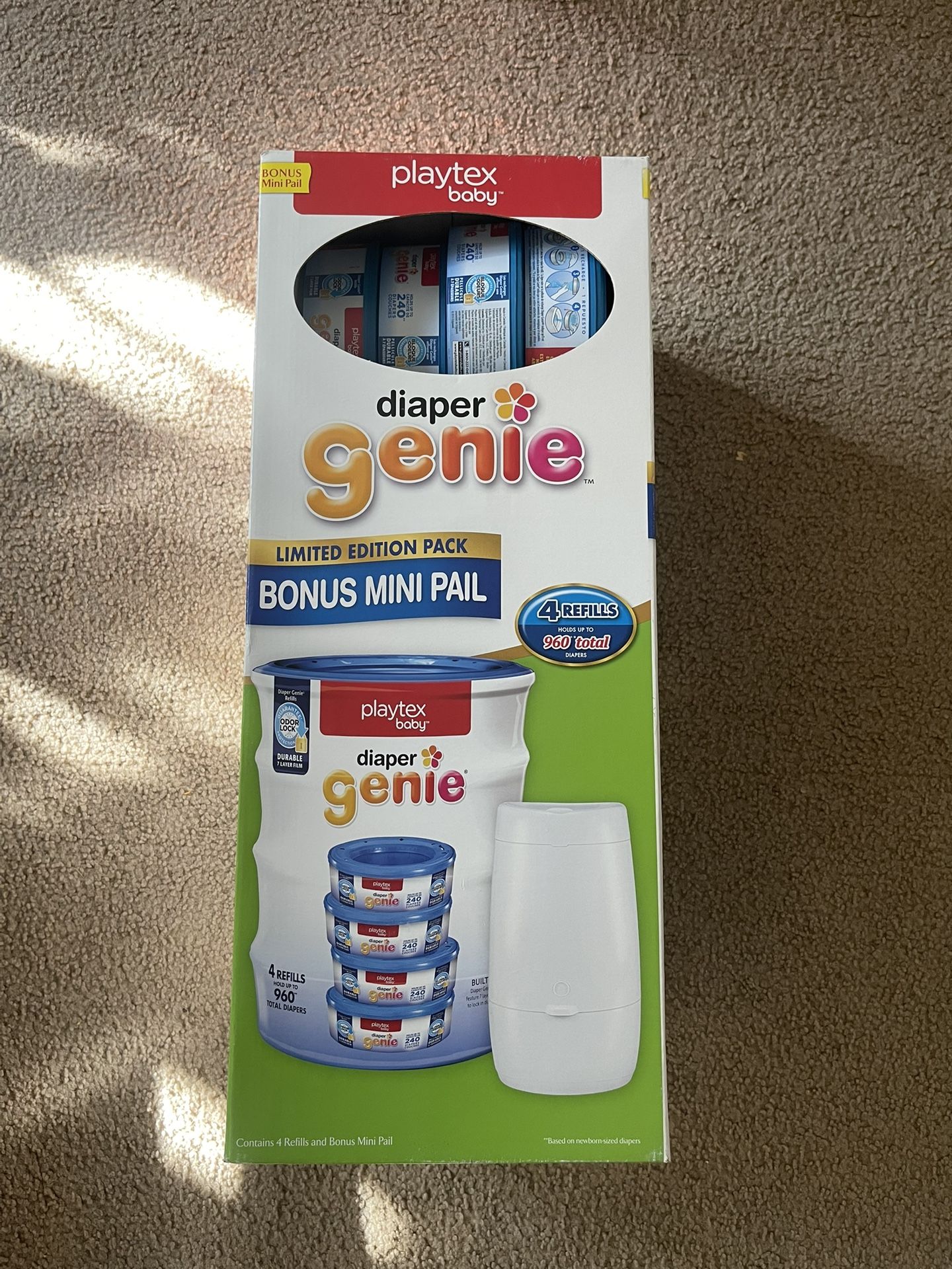 Brand New Diaper genie 960 Total Plus Mini Pail