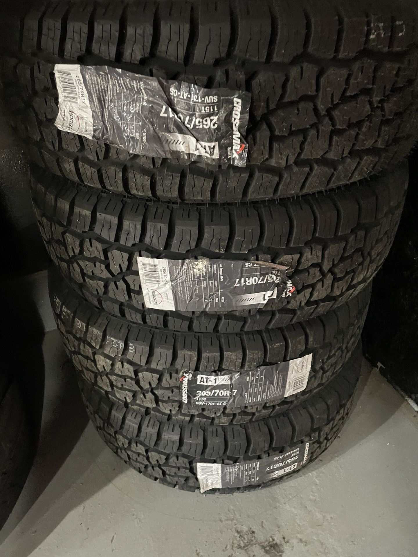 4 NEW 26570R17 Crossmax All Terrain tires for $660 installed and ...
