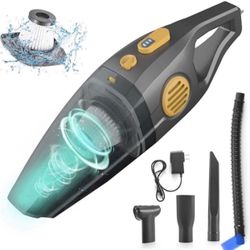 Dust Buster Handheld Vacuum Cordless Rechargeable, AEWHALE Car Vacuum Hand Vacuum 8000PA-10000PA High Power with Power Display, Portable Home & Car Mi