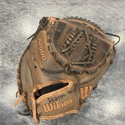 Softball catchers glove