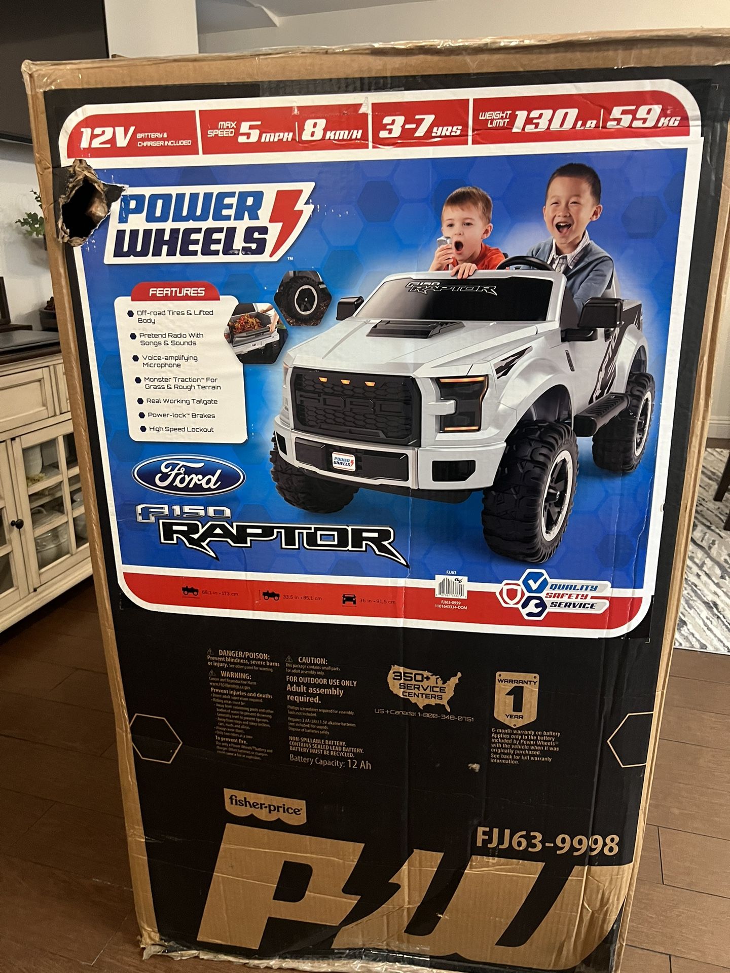 Power Wheels Ford F-150 Raptor